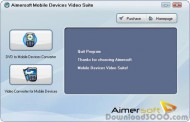 Aimersoft Mobile Devices Video Suite screenshot